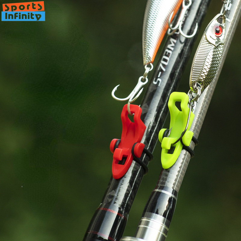 Fishing Rod Casting - 1 ชุด 3 ขนาดแหวนตะขอตกปลา Keeper Lure