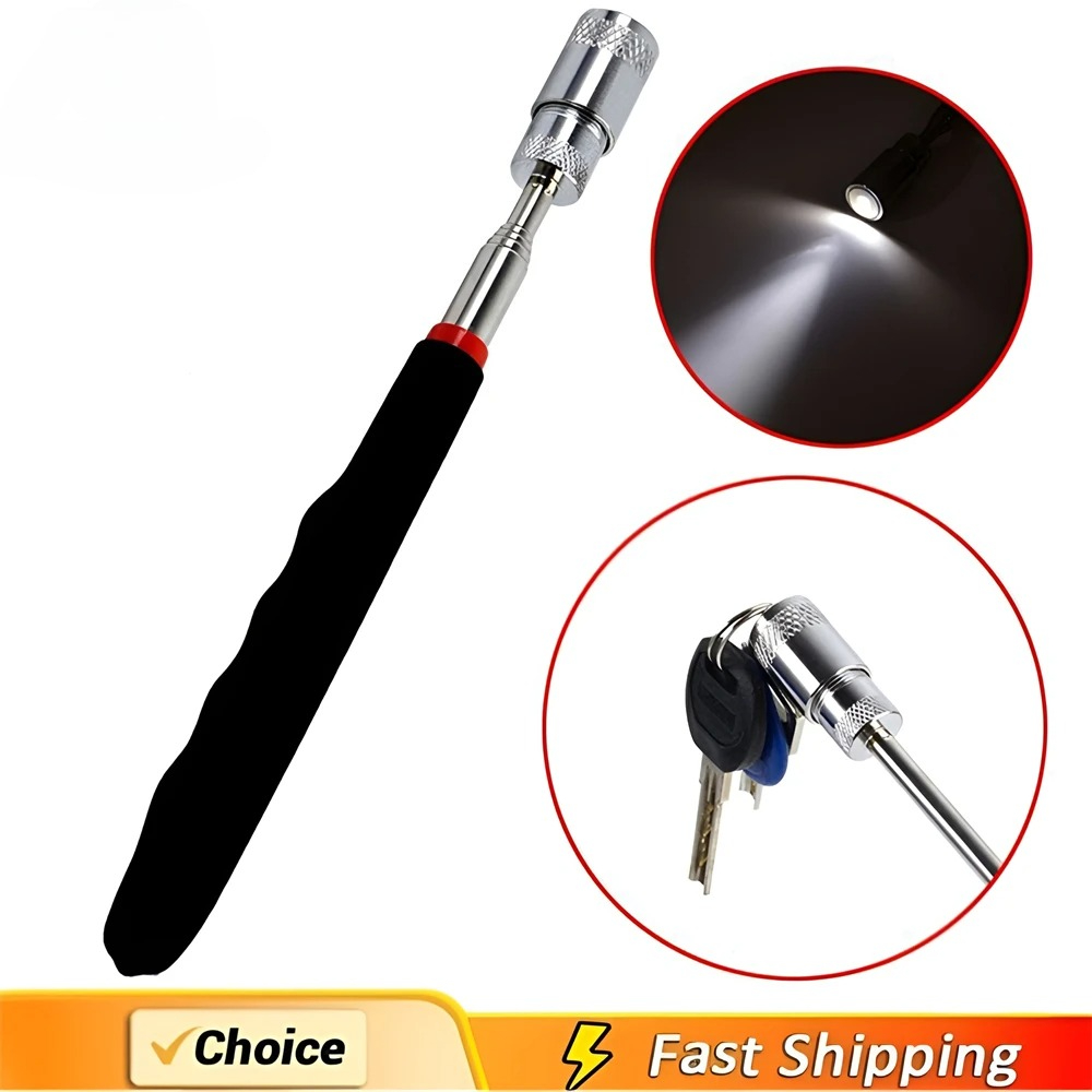 Fishing Rod Travel - Telescopic Magnetic ปากกาขยาย Pickup Rod Stick