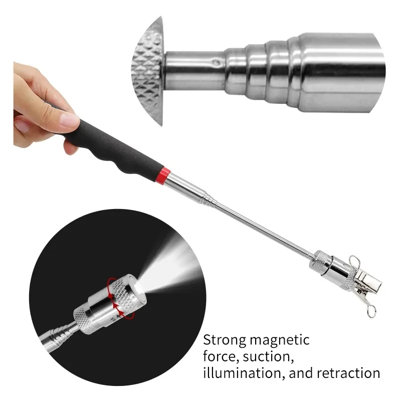 Telescopic Magnetic ปากกาขยาย  - Fishing Rod Travel บทวิจารณ์และราคา