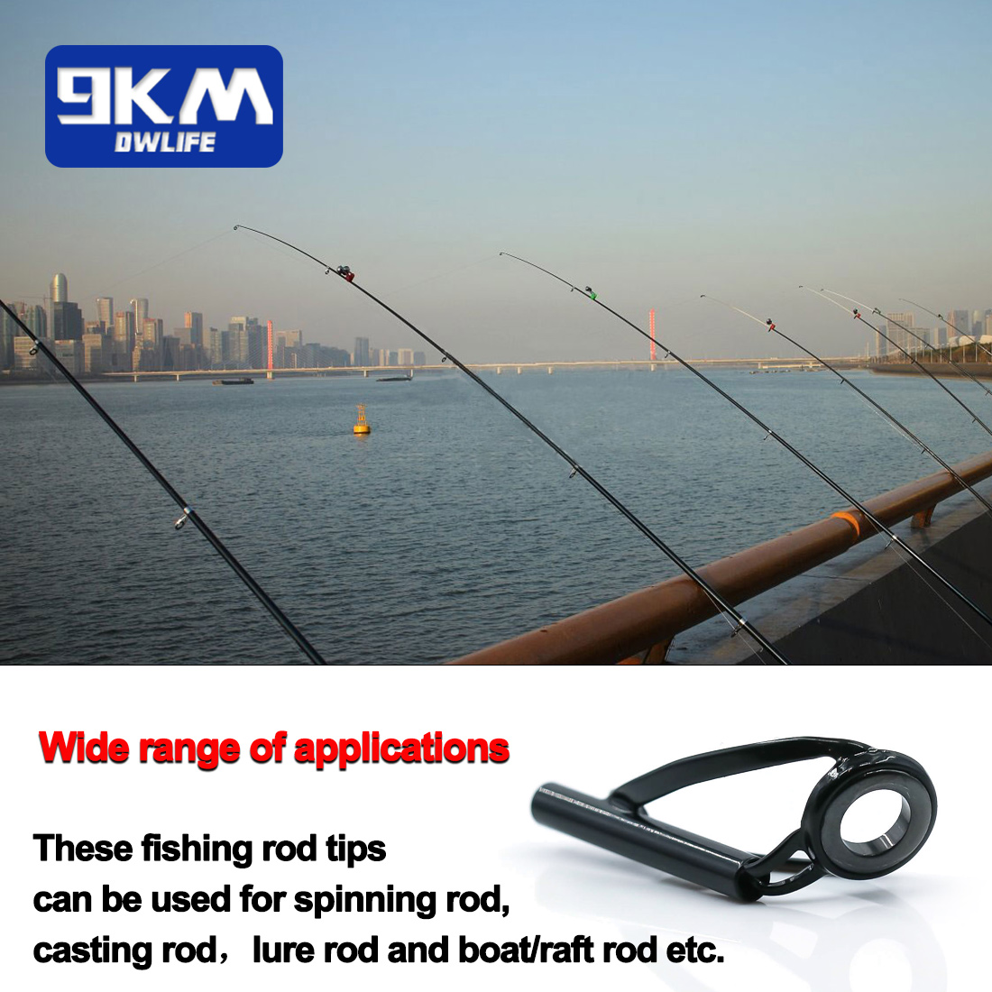 ชุดซ่อมปลายคันเบ็ดตกปลา ชุดเปล - Fishing Rod Guide Replacement บทวิจารณ์และราคา