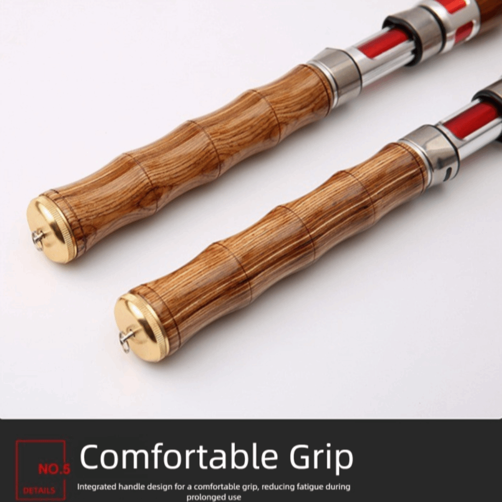 คันเบ็ดตกปลาแบบสปินนิ่ง 4 ท่อน - Fishing Rod Carbon Fiber บทวิจารณ์และราคา