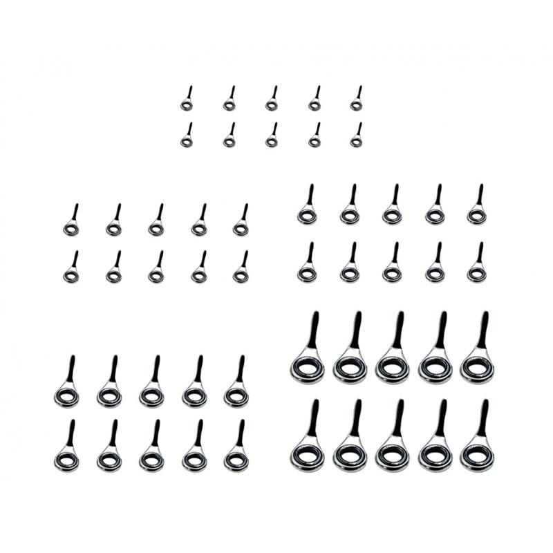 ชุดอุปกรณ์ตกปลา 10 ชิ้น ชุดไกด - Fishing Rod Guide Replacement บทวิจารณ์และราคา