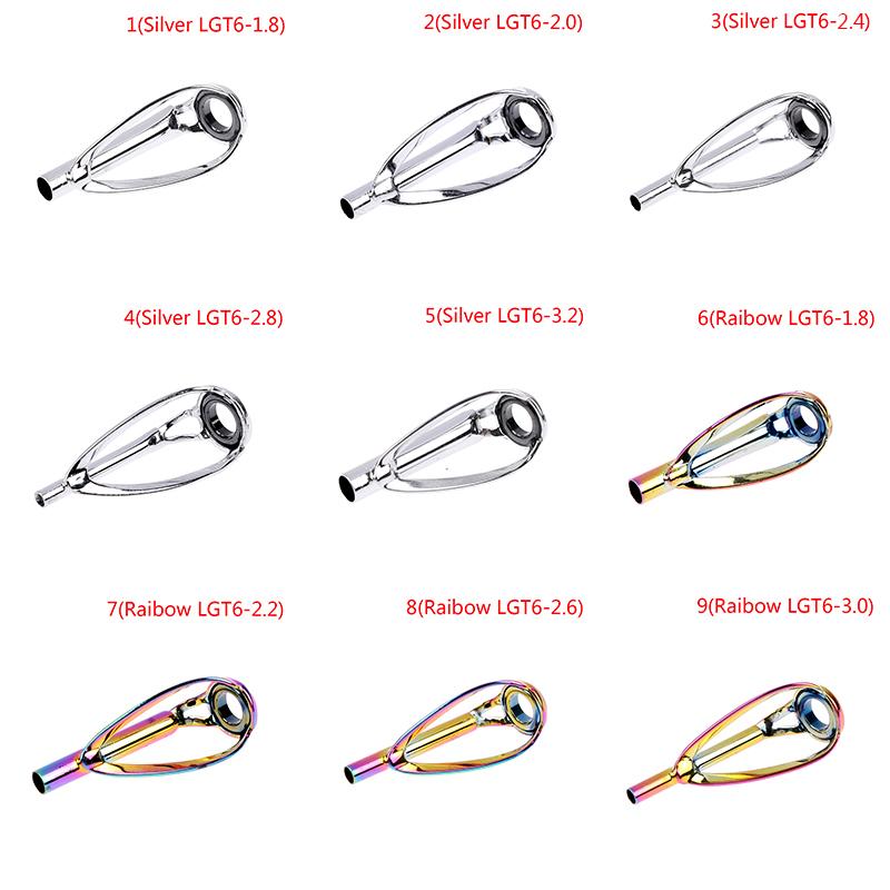 เบ็ดตกปลาไกด์นำโดยปราศจากชุดซ่ - Fishing Rod Guide Replacement บทวิจารณ์และราคา