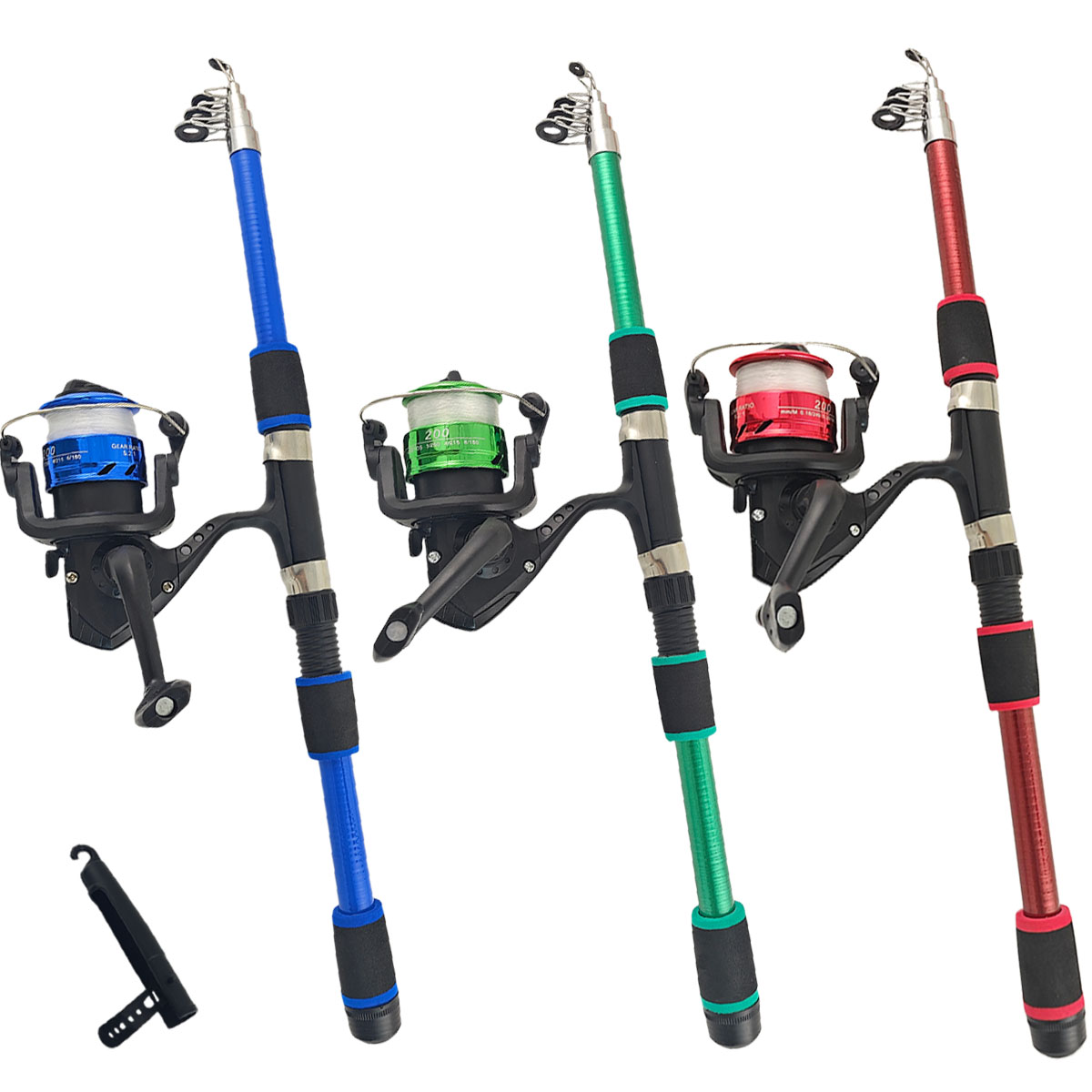 ชุดคันเบ็ดและรอกตกปลาแบบหมุน 1 - Fishing Rod Spinning บทวิจารณ์และราคา