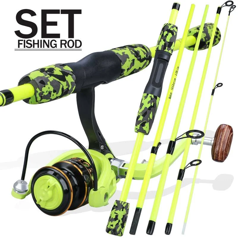 ชุดคันเบ็ดตกปลาพกพา Sougayilan - Fishing Rod Spinning บทวิจารณ์และราคา