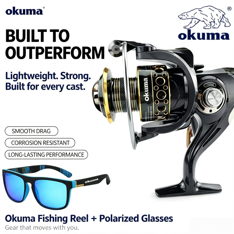 OKUMA-รอกตกปลาแบบสปินนิ่ง, รอก - Abu Garcia Reel Max บทวิจารณ์และราคา
